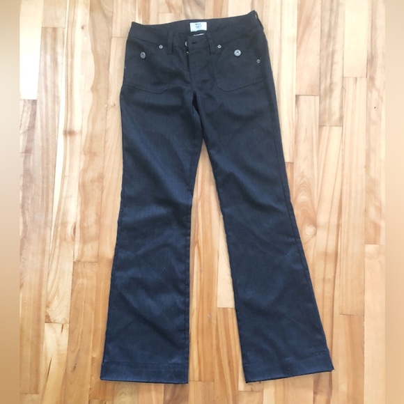 Gray Flare Pants - Picture 2 of 4